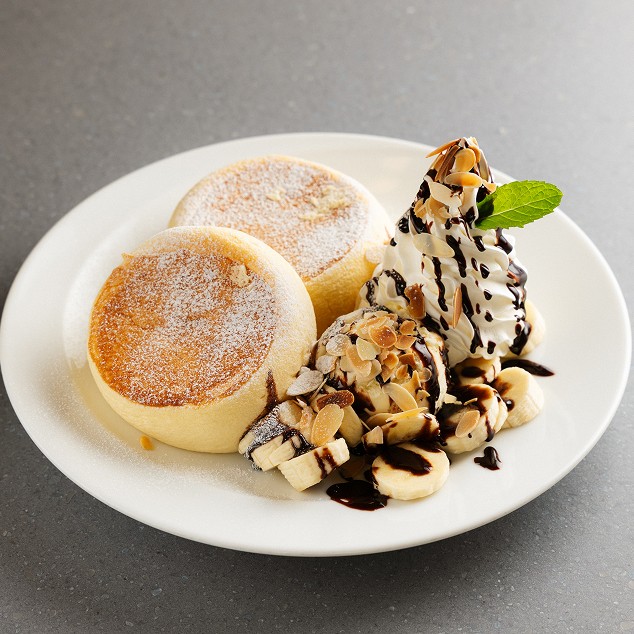 チョコバナナパンケーキ