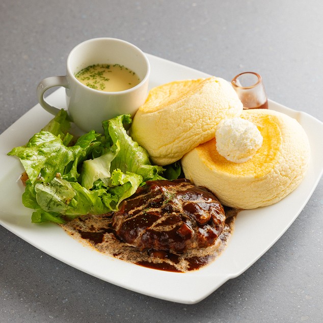 デミグラスソースハンバーグ